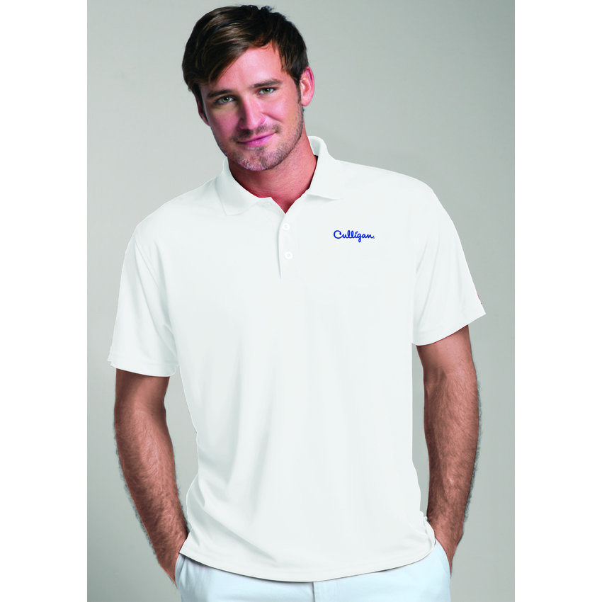White w/ Blue Logo