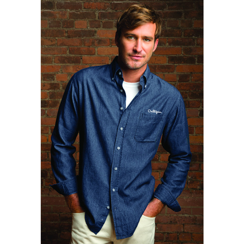 Dark Denim w/ White Logo